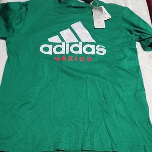 Adidas Green Mexico Graphic Tee